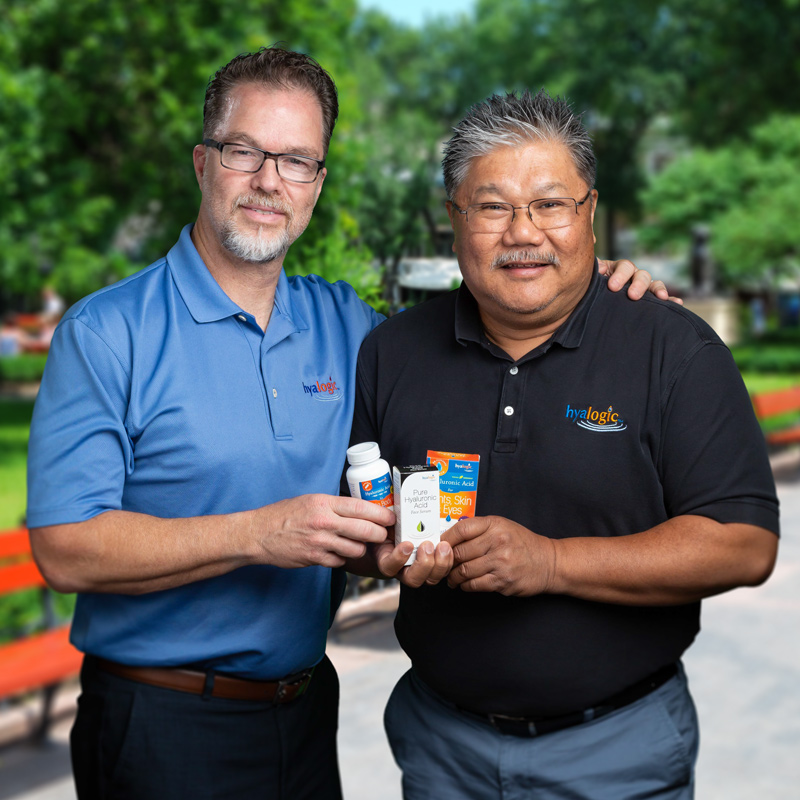 Darren Landis & Mark Ganaban, Co-Founders of Hyalogic®